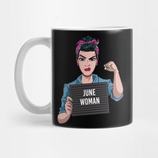 June Woman Mug